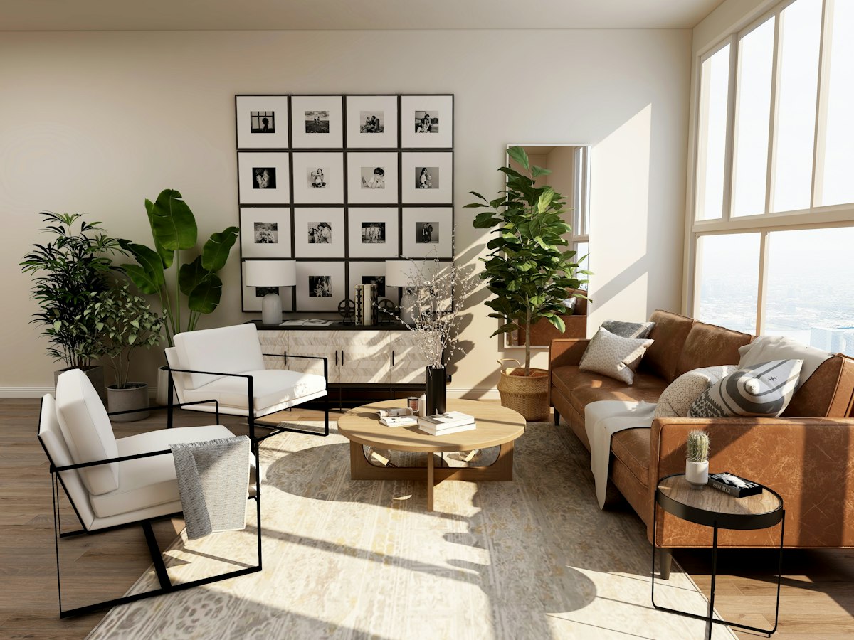 Premium living ambiance with outdoor connection